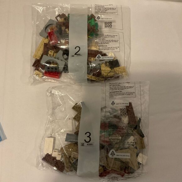 INDOMINUS REX VS. ANKYLOSAURUS lego set JURASSIC WORLD Park - Picture 4 of 6